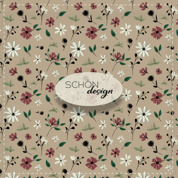 trachtenmuster beige