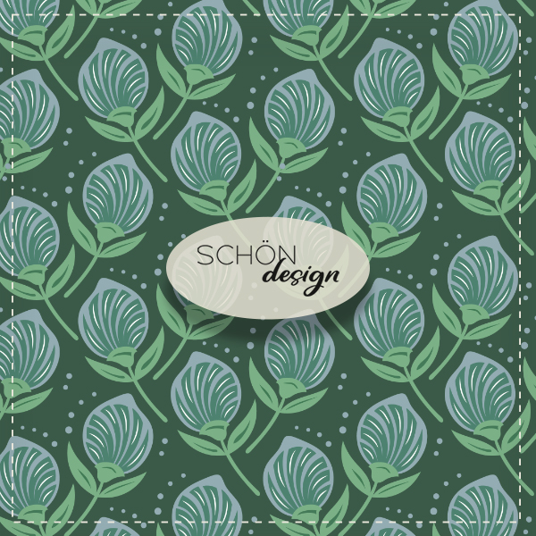 bohemian flower smaragd